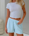Boxershorts met elastische taille – vooraanzicht